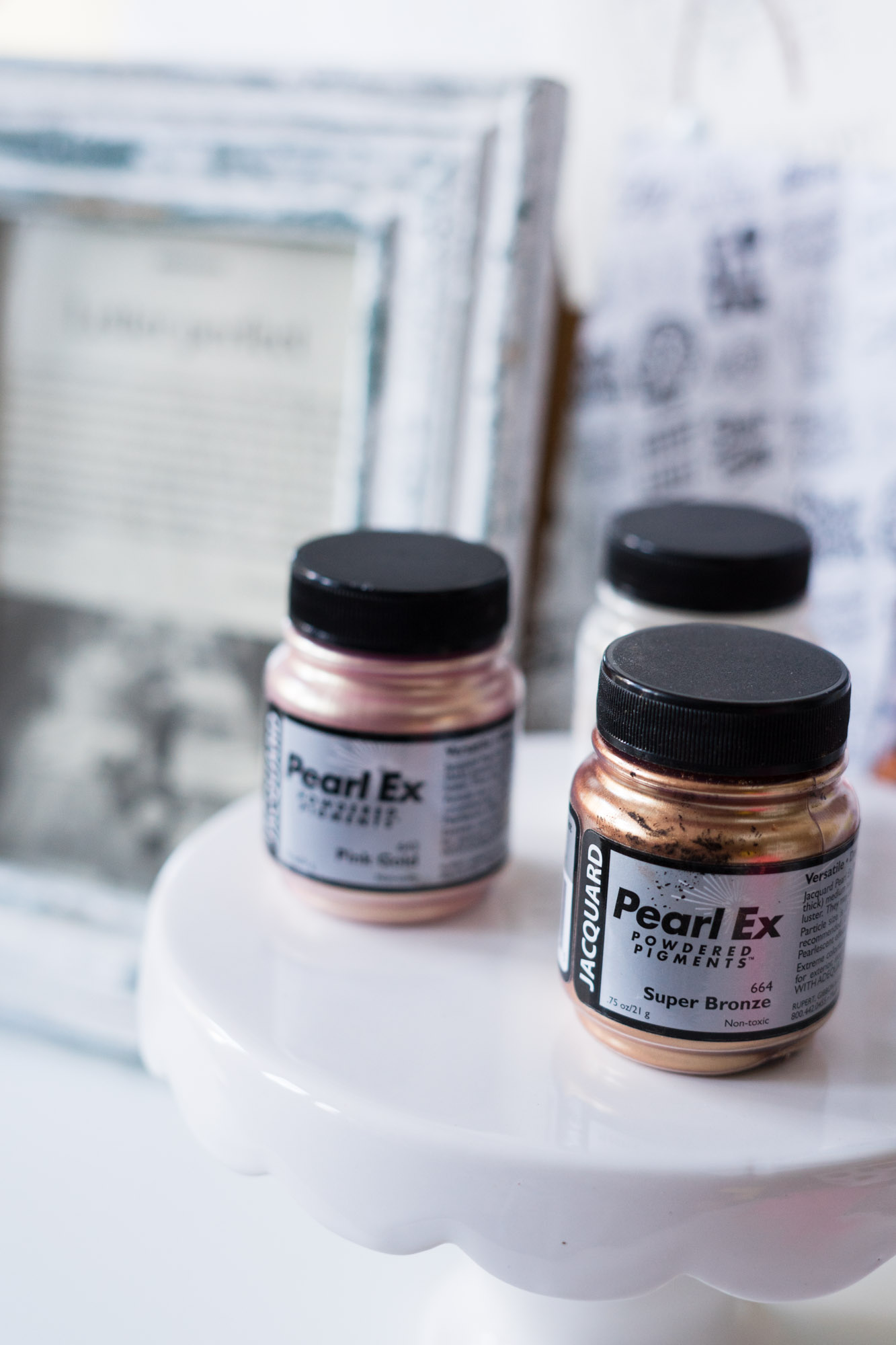 Pearl Ex Pigment Powder Tutorial for Calligraphy Ink DIY - Sip & Script