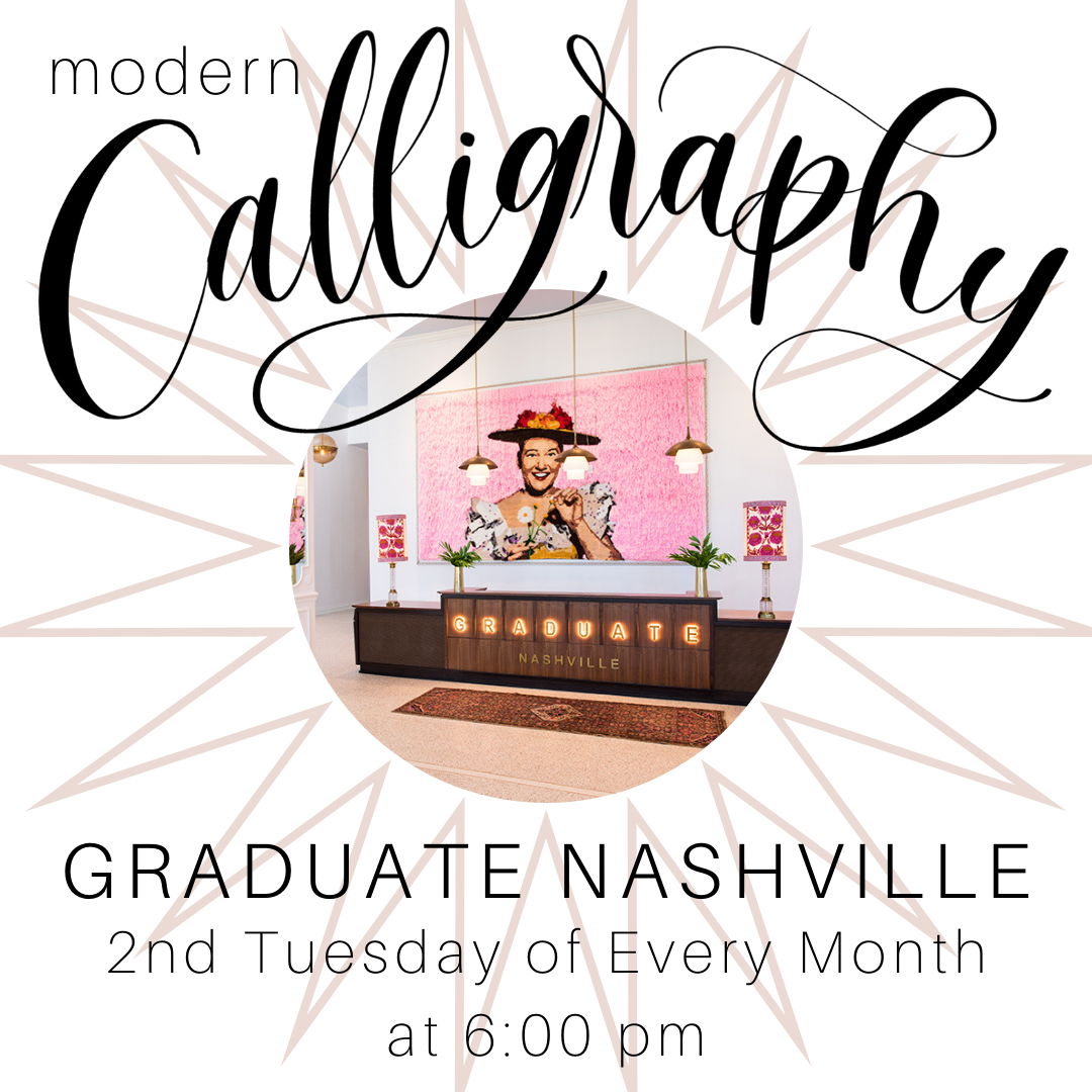 calligraphy classes Nashville