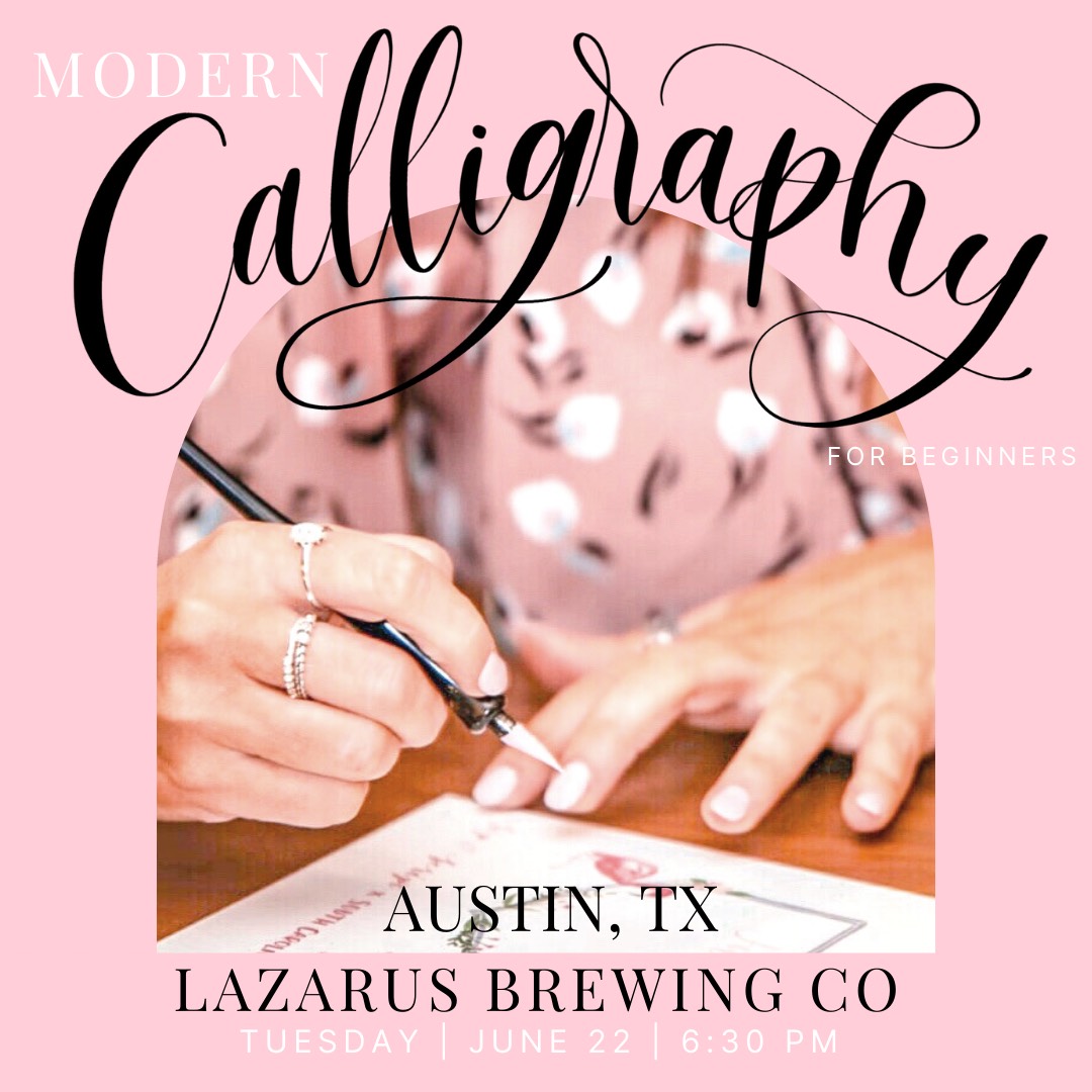 Austin calligraphy classes