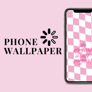 Progress Wallpaper - Pink