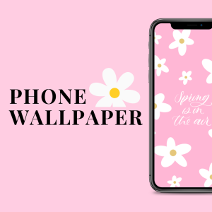 Daisy Spring Wallpaper - Pink