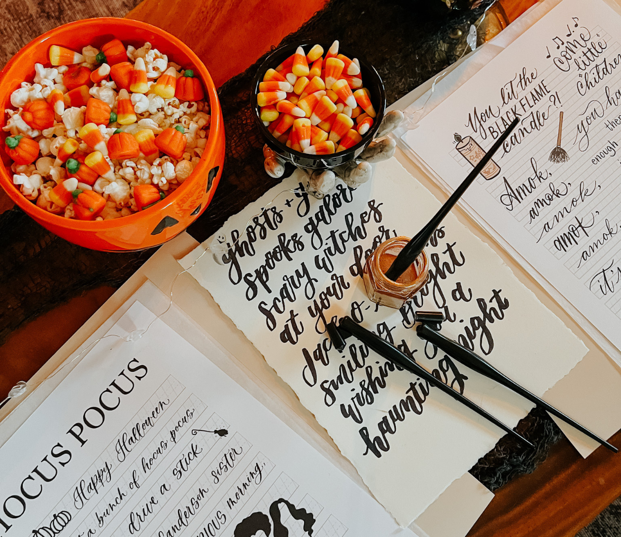 Modern Calligraphy for Beginners at West Side Brewing - Sip & Script