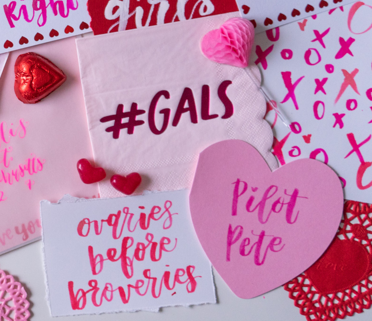 Galentine's Day Modern Calligraphy for Beginners at Altrusit Brewing - Sip  & Script